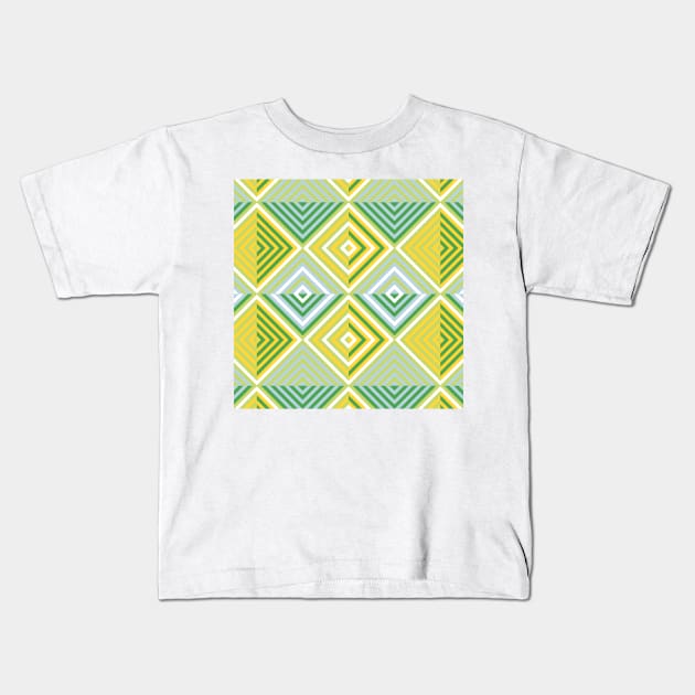 Optical Illusion Kids T-Shirt by justrachna